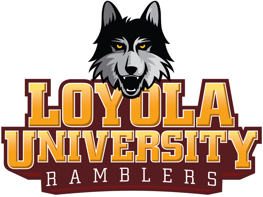 Loyola Ramblers 2012-Pres Primary Logo iron on paper